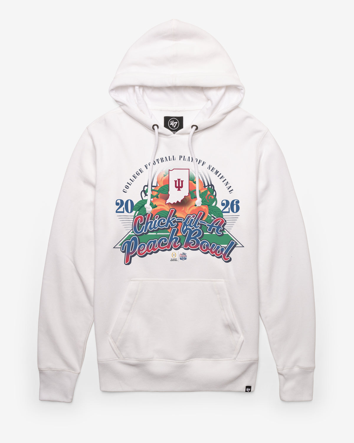 INDIANA HOOSIERS PEACH BOWL '47 HEADLINE HOOD