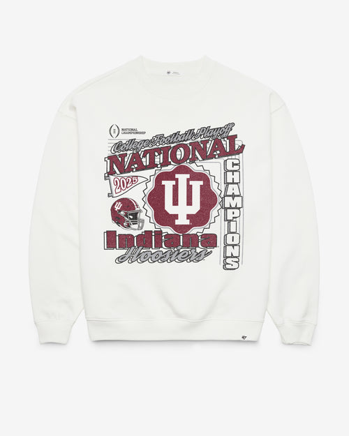 INDIANA HOOSIERS CFP NATIONAL CHAMPIONS '47 OVERSIZED CREW WOMENS