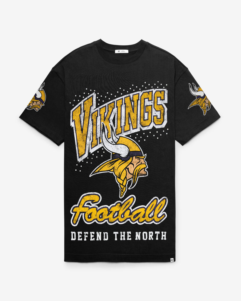 MINNESOTA VIKINGS GEMSTONE SWASH '47 WOMEN'S T-SHIRT DRESS