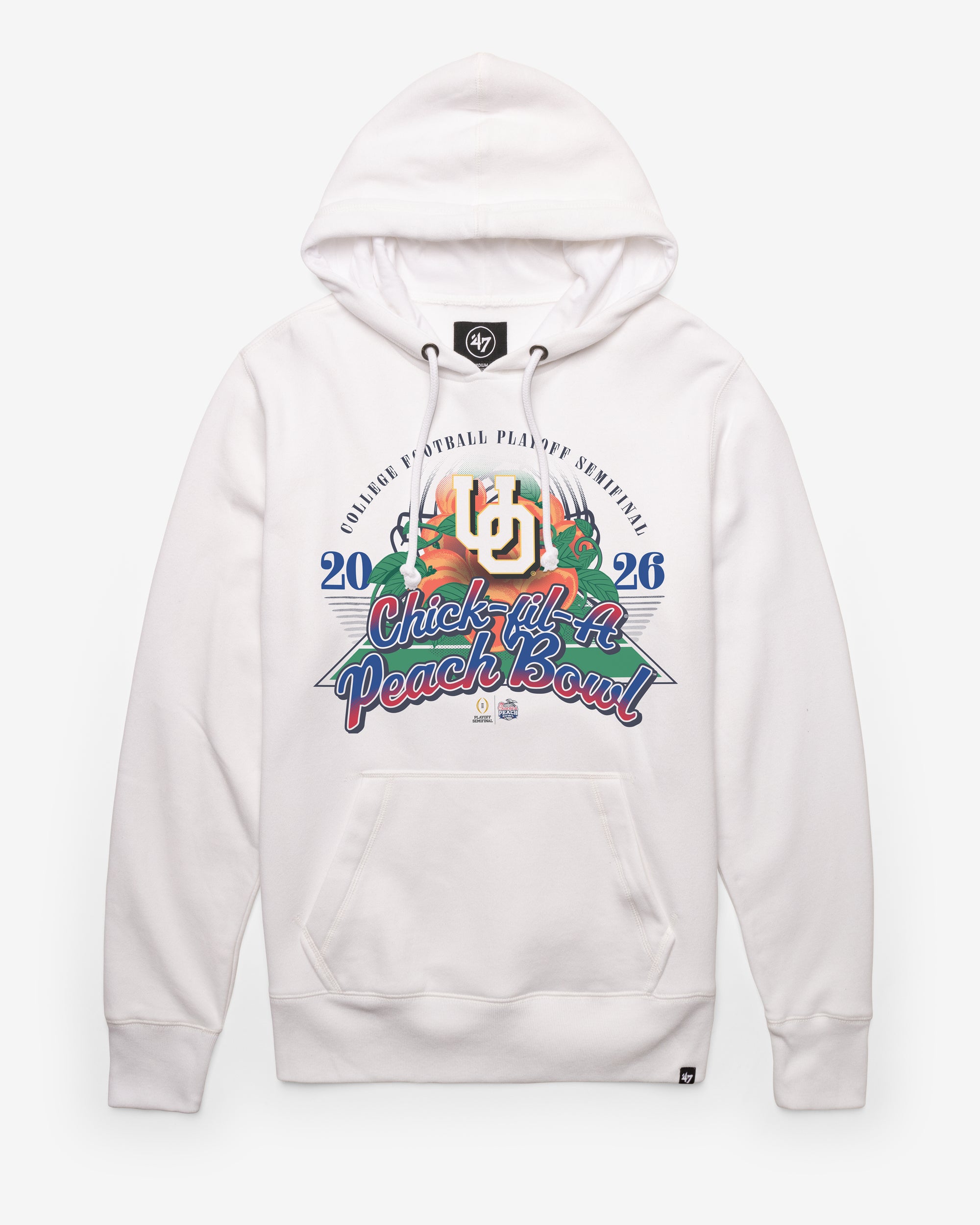 OREGON DUCKS PEACH BOWL '47 HEADLINE HOOD