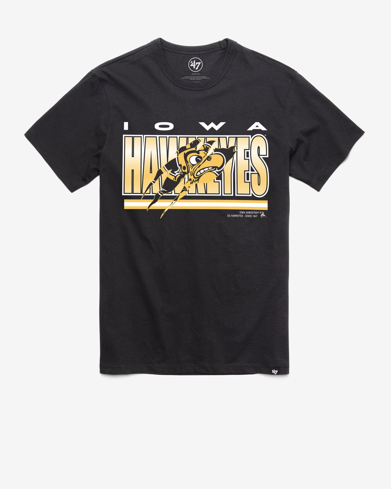 IOWA HAWKEYES VINTAGE THUNDER RIP '47 FRANKLIN TEE