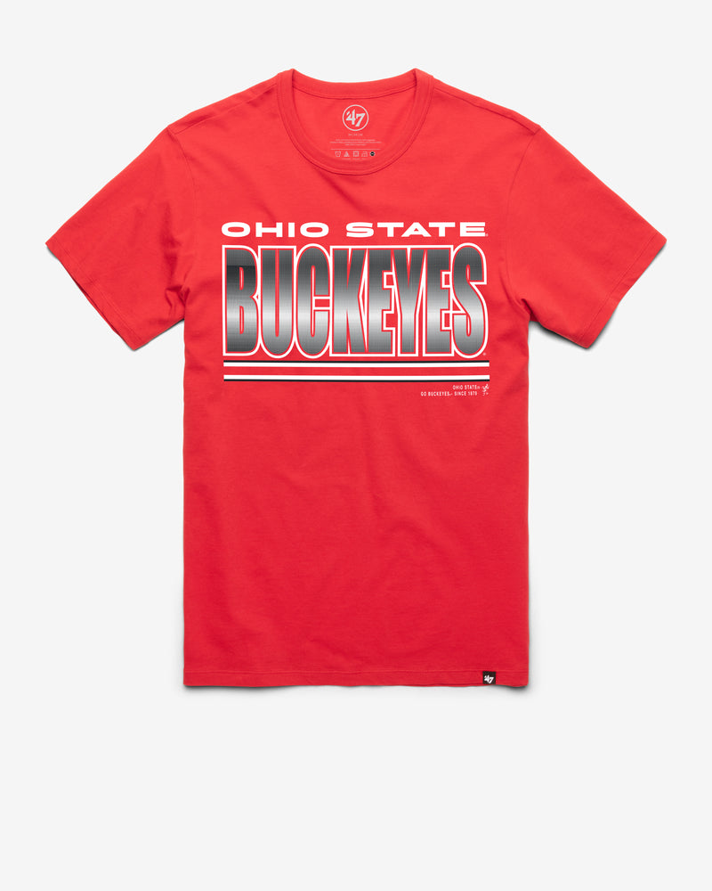 OHIO STATE BUCKEYES VINTAGE '47 THUNDER RIP FRANKLIN TEE