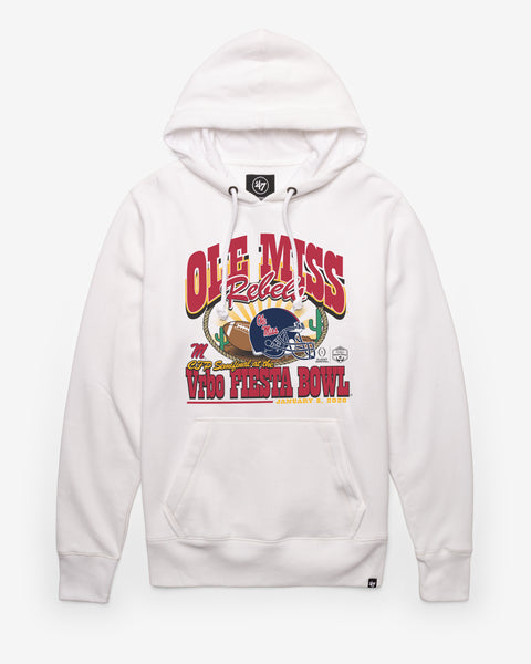 MISSISSIPPI REBELS FIESTA BOWL '47 HEADLINE HOOD