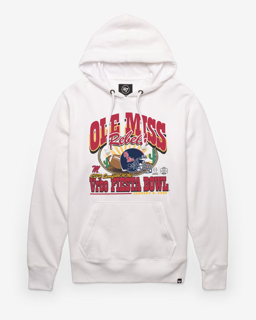 MISSISSIPPI REBELS FIESTA BOWL '47 HEADLINE HOOD