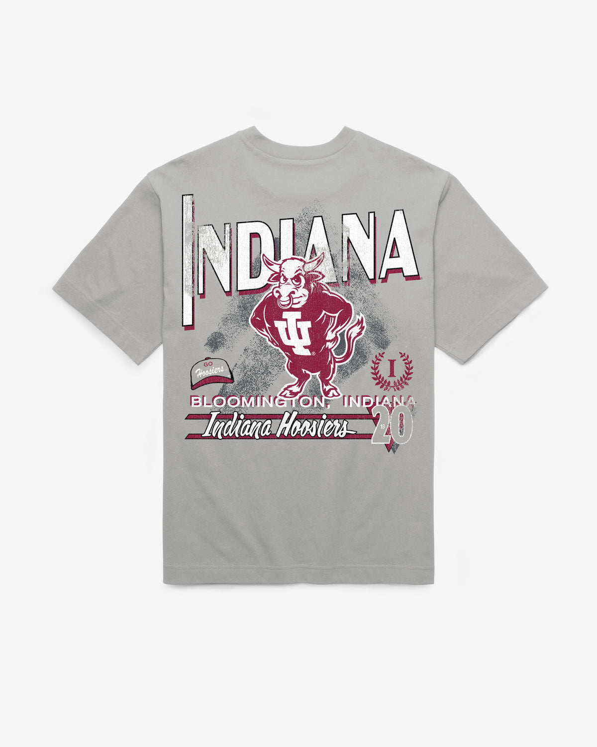 INDIANA HOOSIERS VINTAGE UNDER BAR '47 FOUNDATION TEE