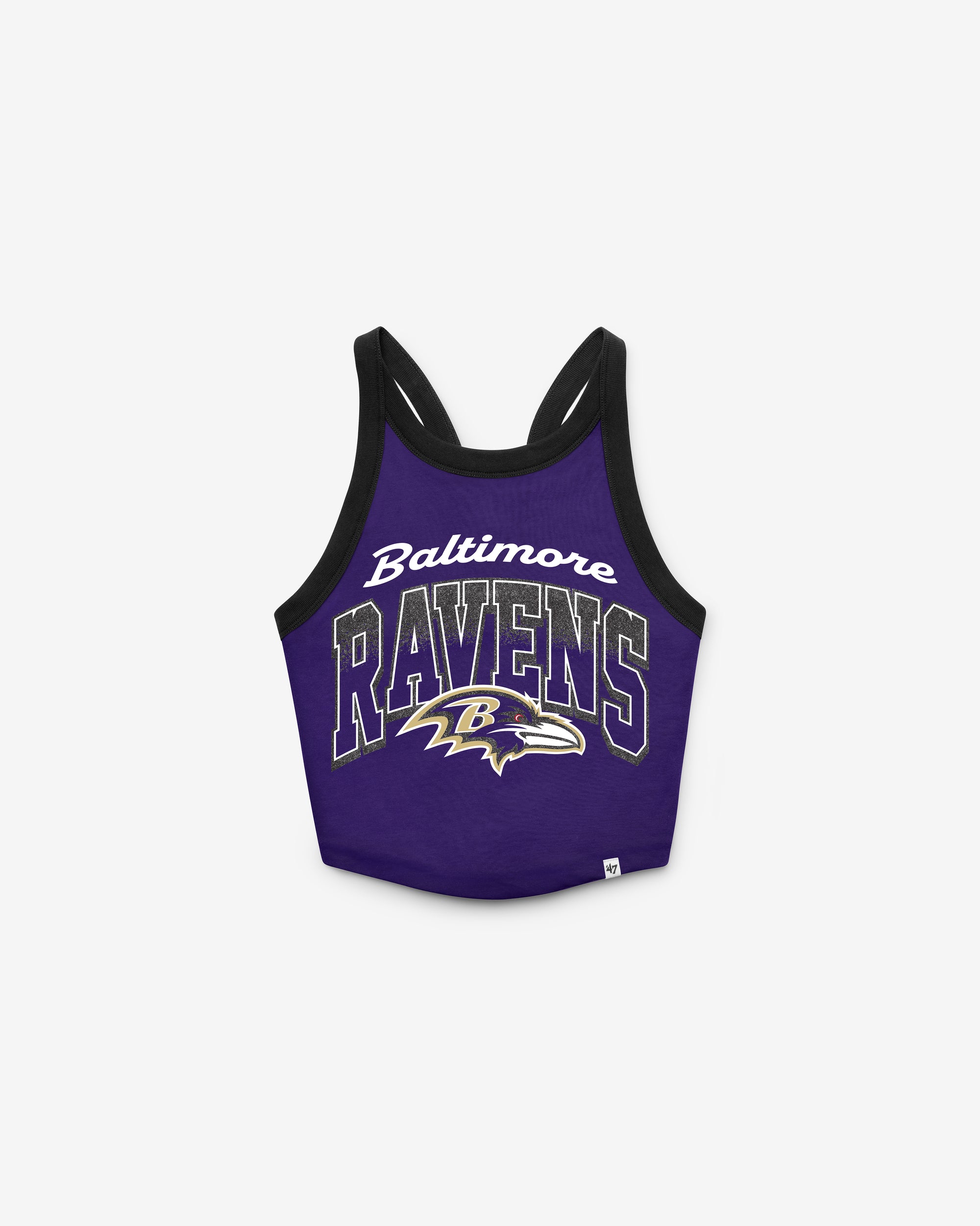 BALTIMORE RAVENS SHIMMER SHADOW '47 WOMEN'S SPORTY TANK