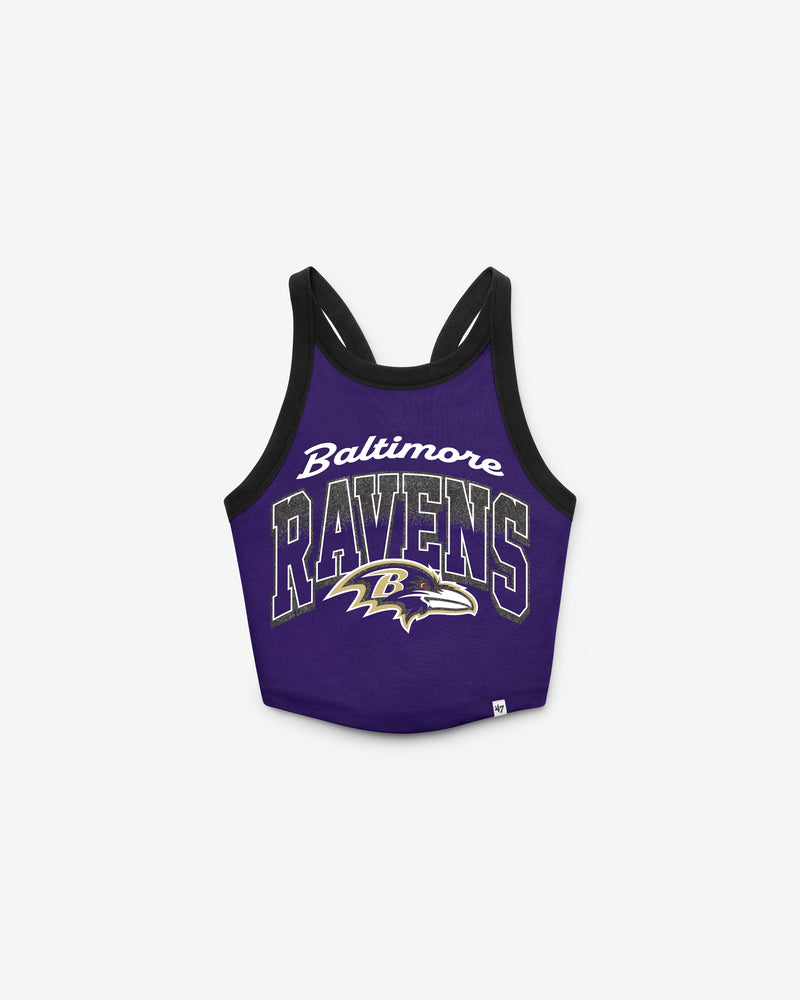 BALTIMORE RAVENS SHIMMER SHADOW '47 WOMEN'S SPORTY TANK