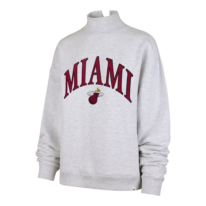 MIAMI HEAT VANTAGE '47 WOMEN'S MOCK NECK PULLOVER