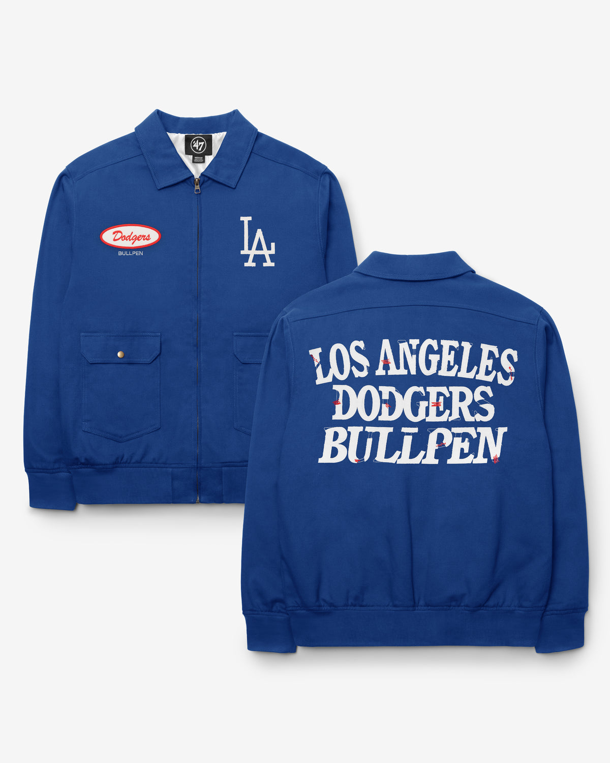 LOS ANGELES DODGERS COOPERSTOW NAME PLATE '47 HOMESTEAD JACKET
