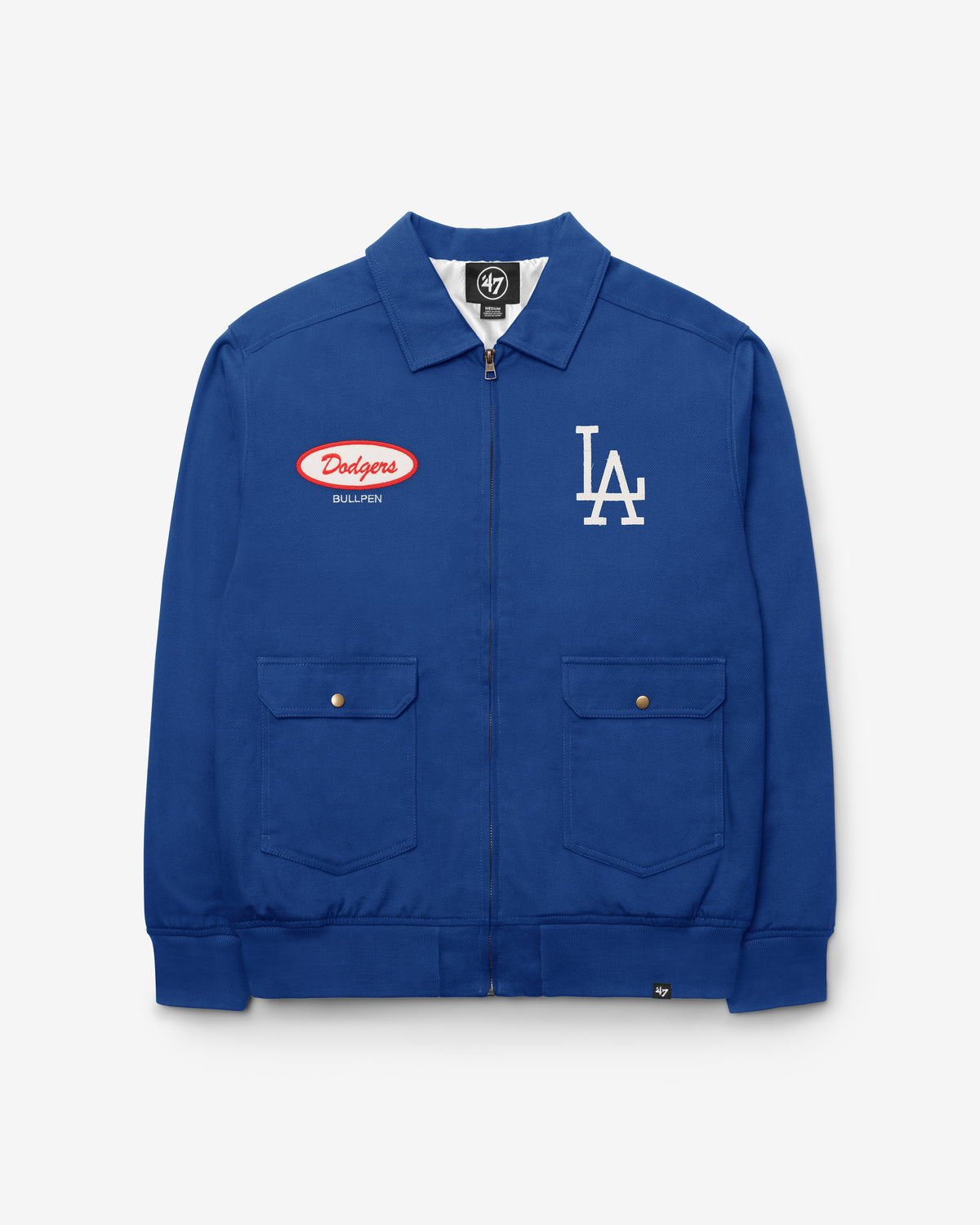 LOS ANGELES DODGERS COOPERSTOW NAME PLATE '47 HOMESTEAD JACKET