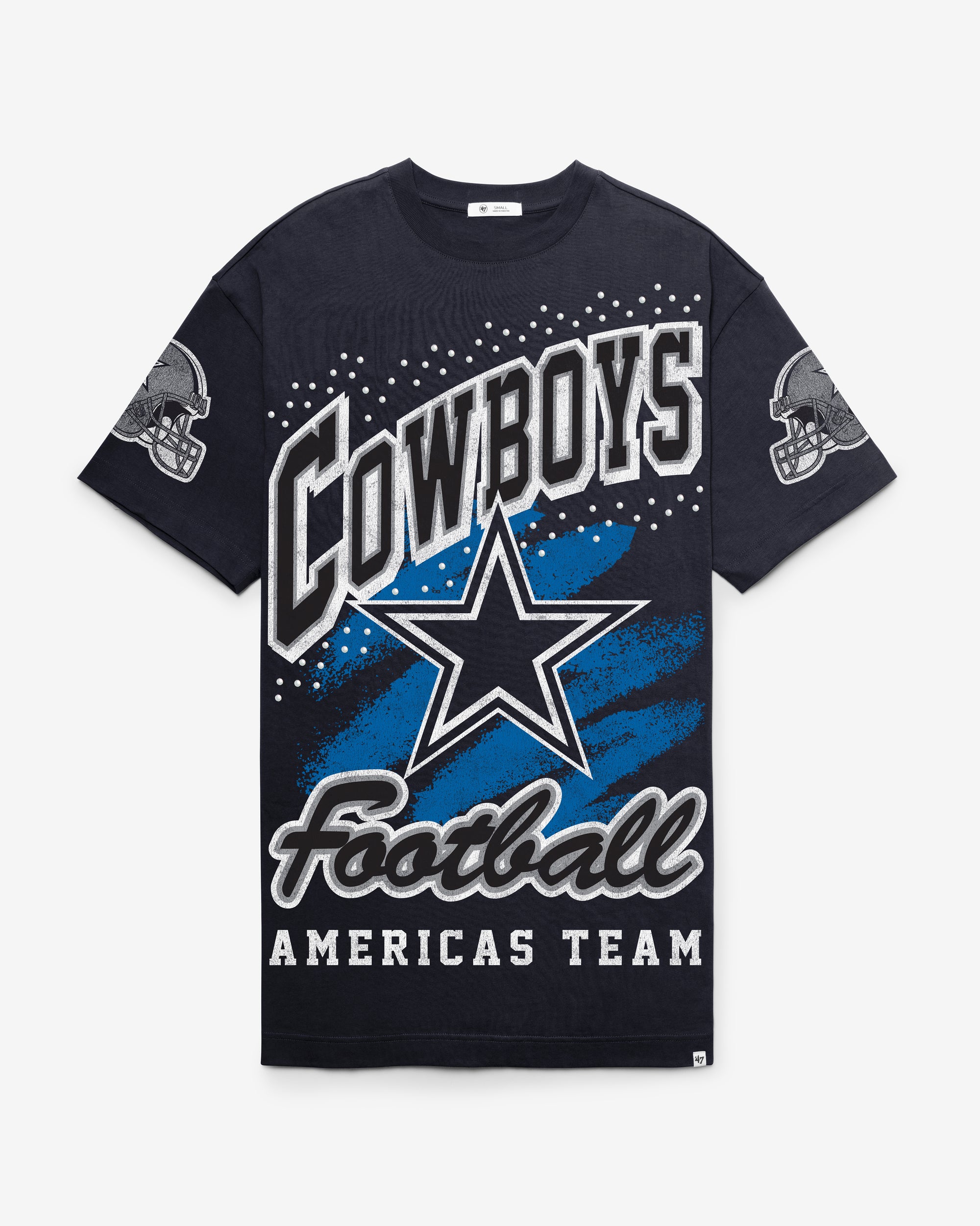DALLAS COWBOYS GEMSTONE SWASH '47 WOMEN'S T-SHIRT DRESS