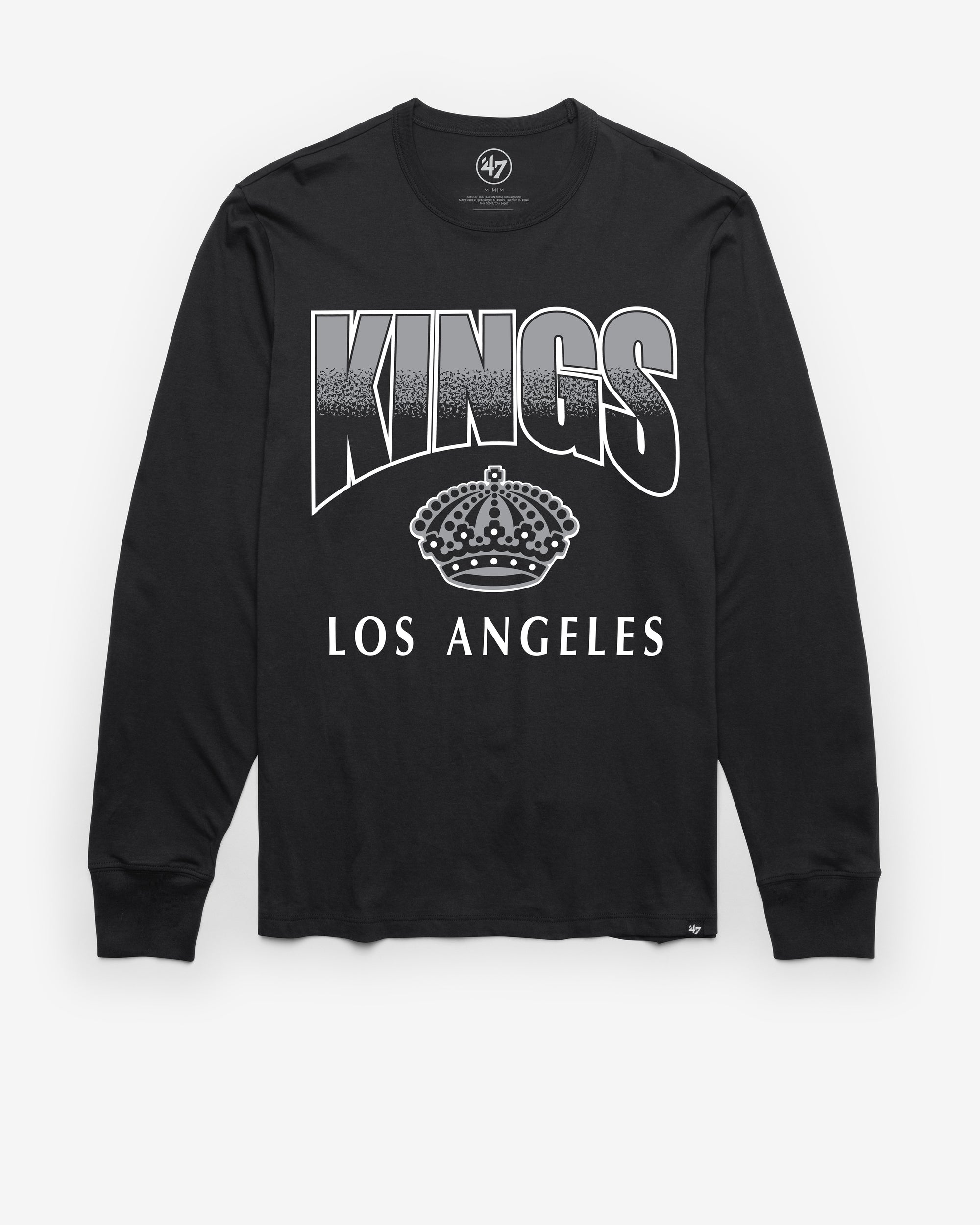 LOS ANGELES KINGS SWEEP DOWN '47 FRANKLIN LONG SLEEVE TEE