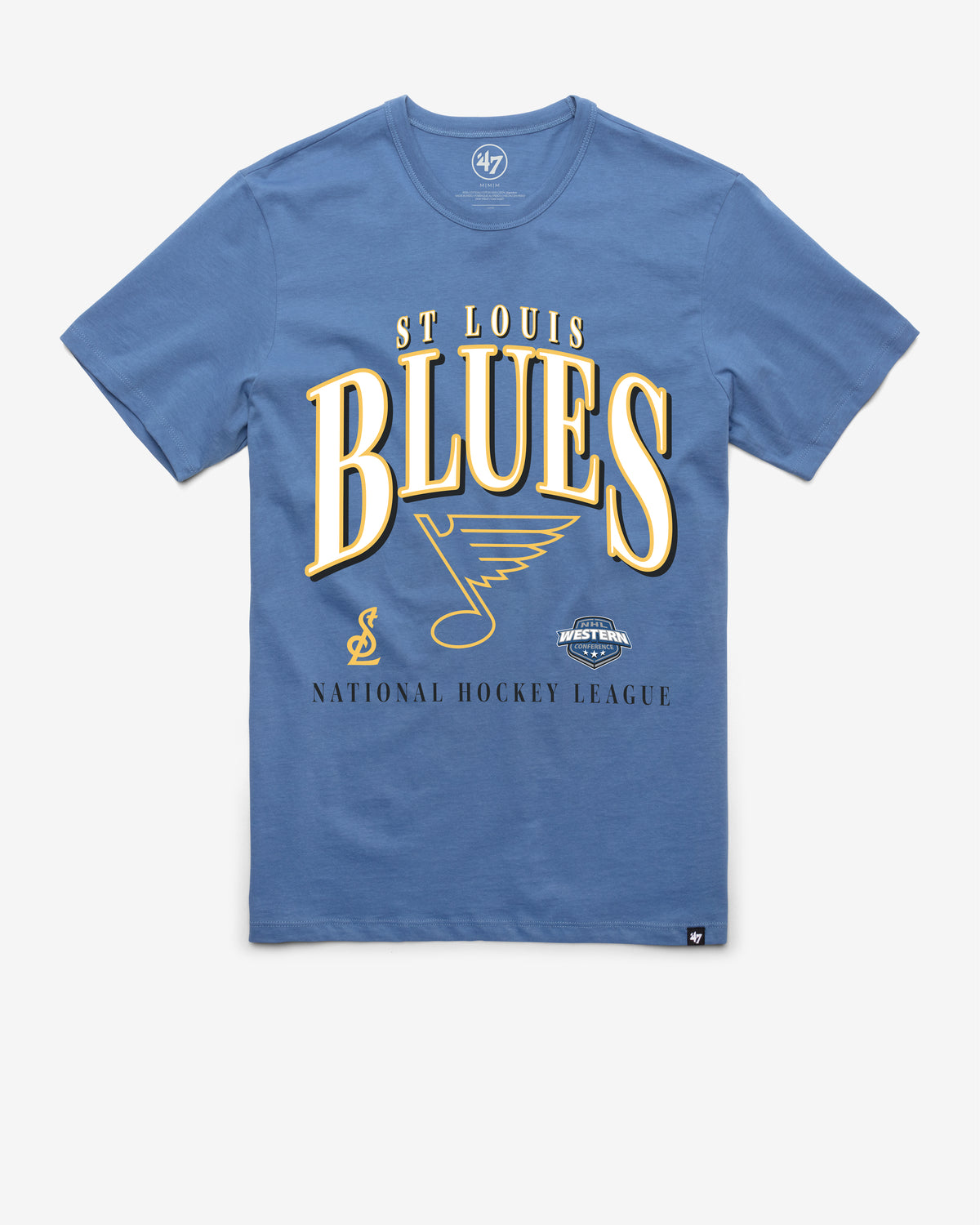 ST LOUIS BLUES CREASE '47 FRANKLIN TEE