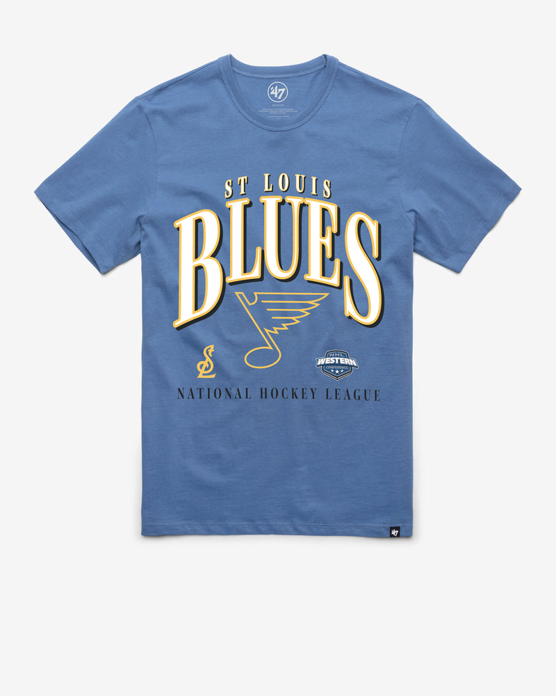 ST LOUIS BLUES CREASE '47 FRANKLIN TEE