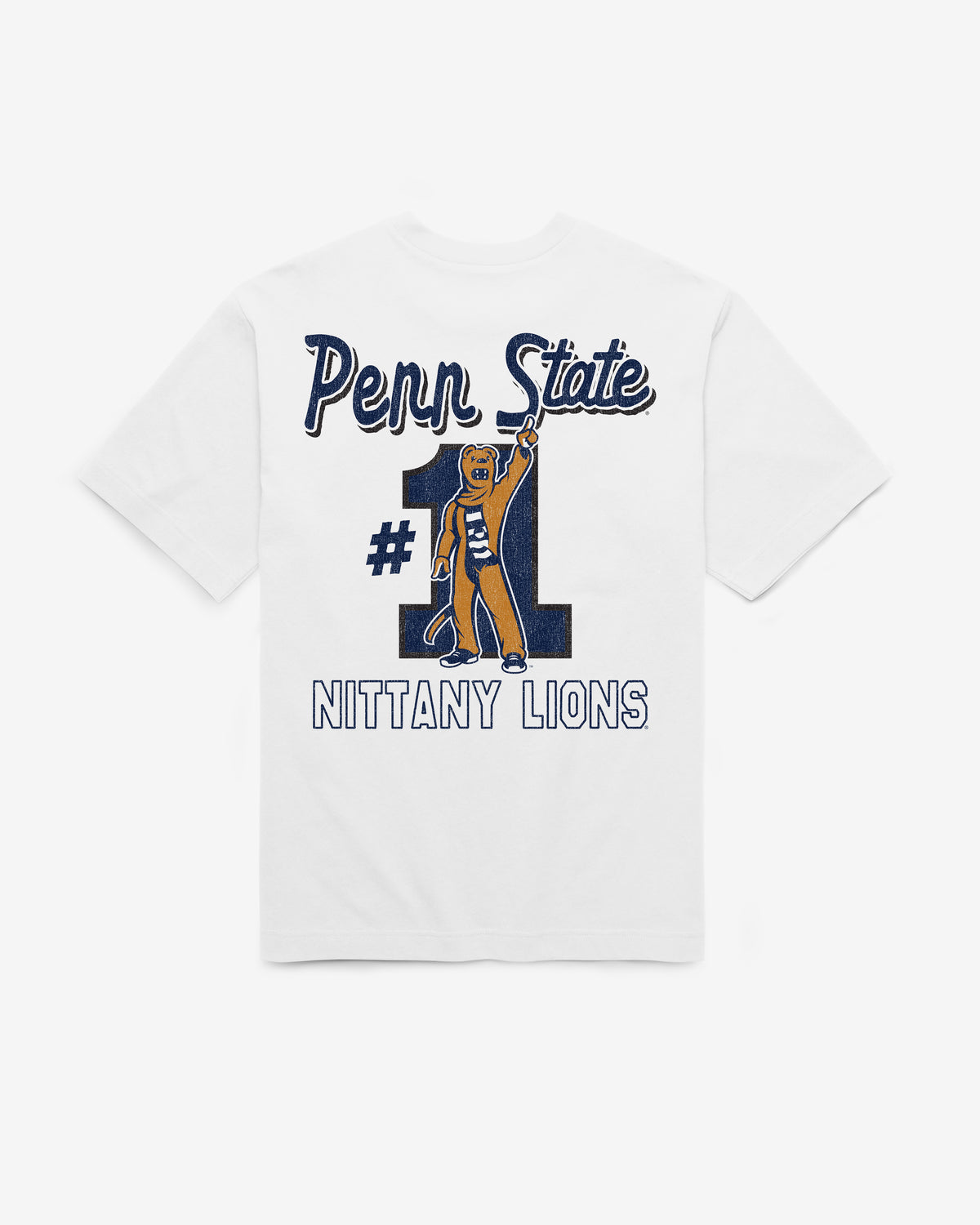 PENN STATE NITTANY LIONS CAMPUS MASCOTS BACKER '47 FOUNDATION TEE