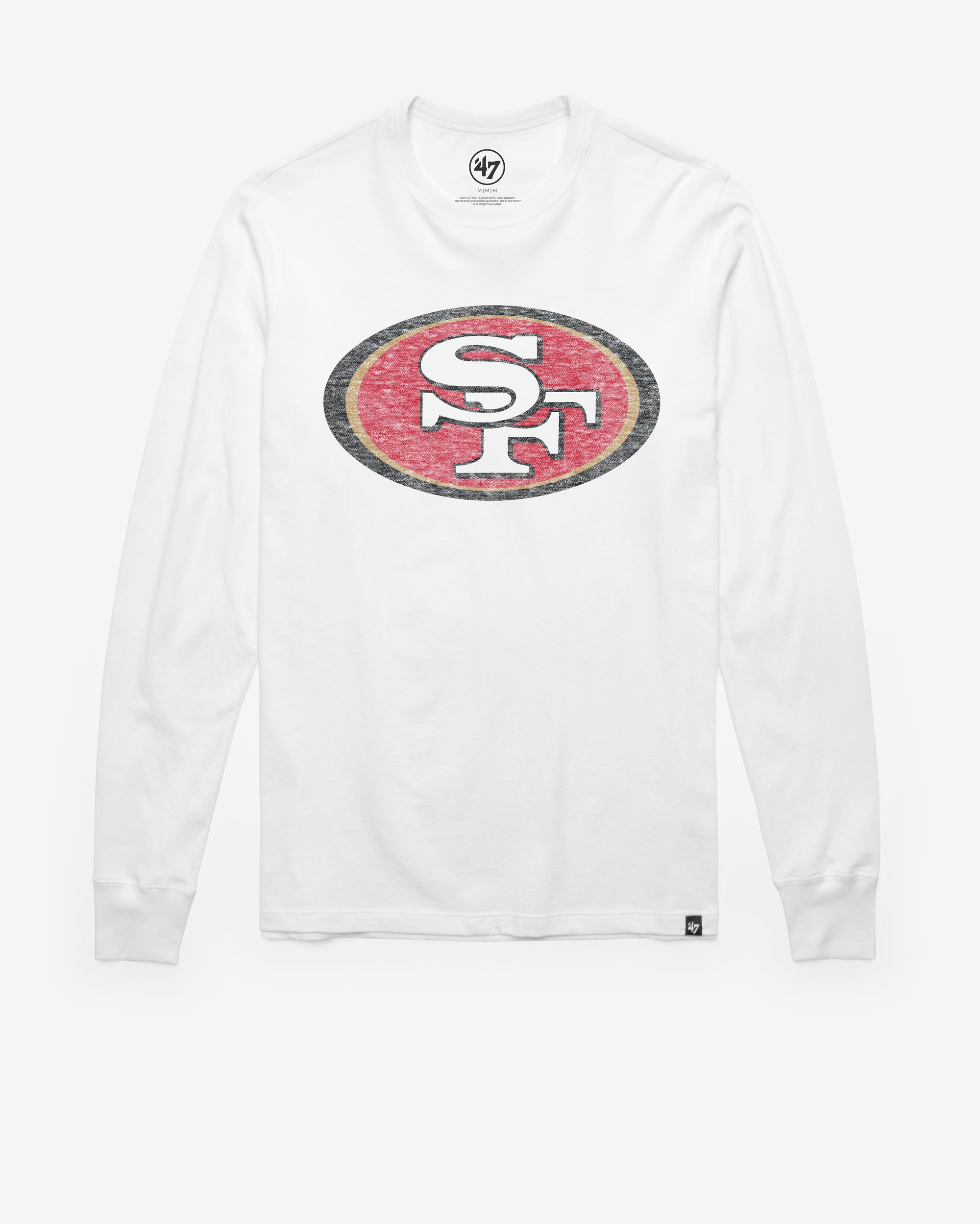 SAN FRANCISCO 49ERS PREMIER  '47 FRANKLIN LONG SLEEVE TEE