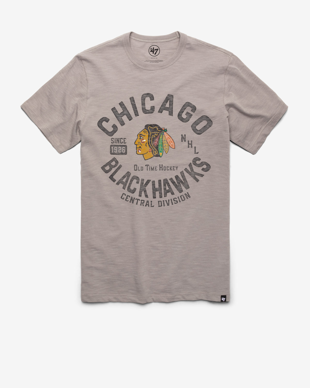 CHICAGO BLACKHAWKS DANGLE '47 SCRUM TEE