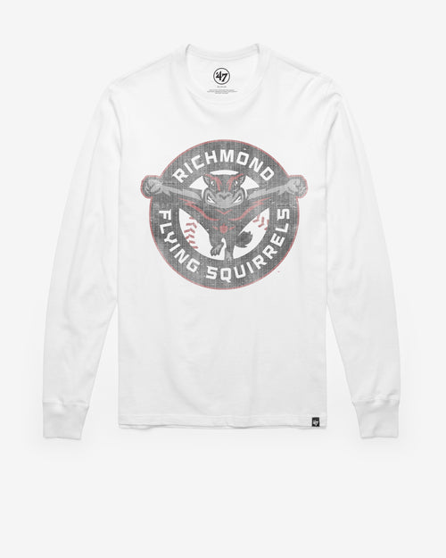 RICHMOND FLYING SQUIRRELS PREMIER '47 FRANKLIN LLONG SLEEVE TEE