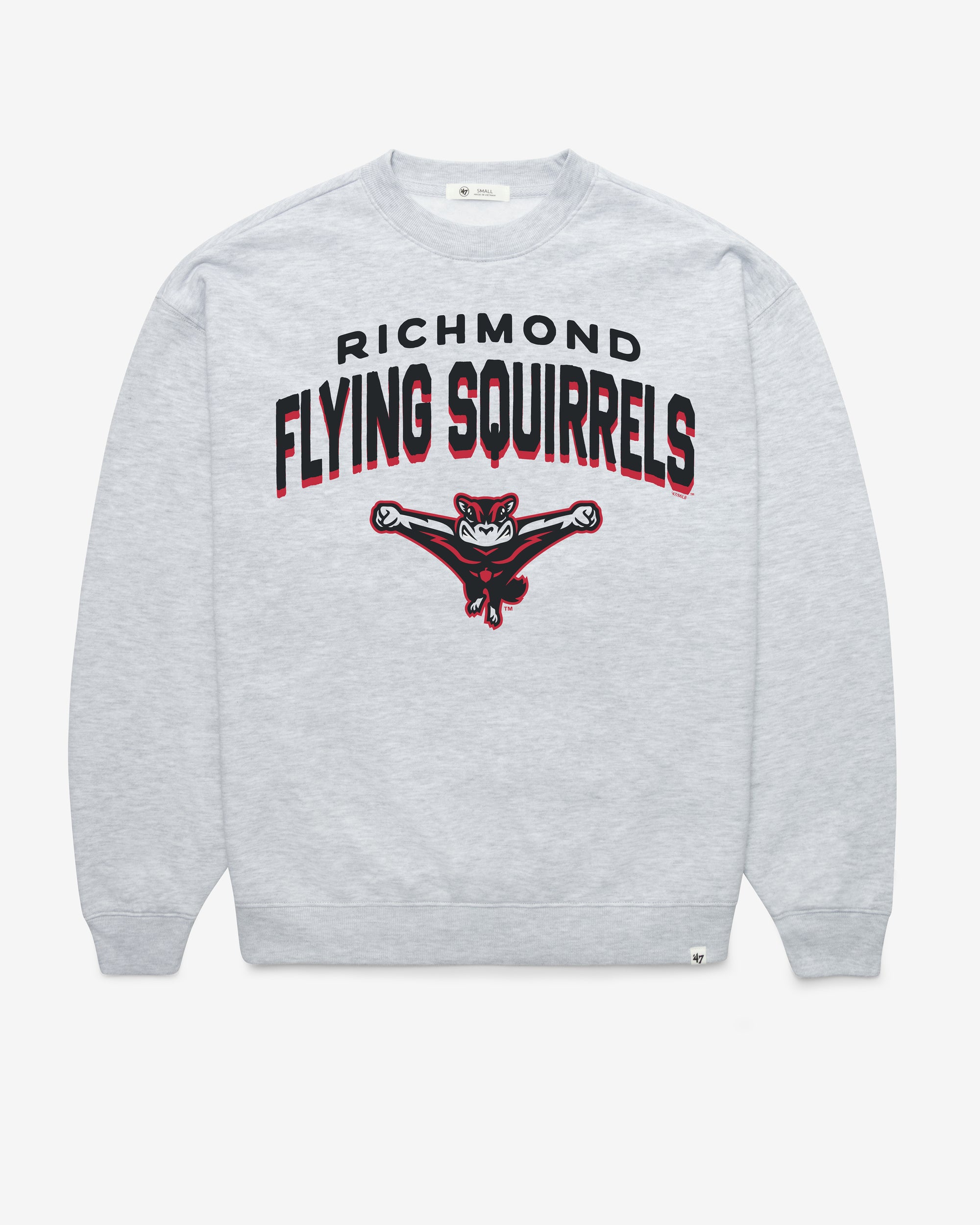 RICHMOND FLYING SQUIRRELS CAMPUS ARCH CLOUD '47 OVERSIZED CREW WOMENS
