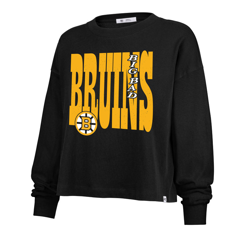 BOSTON BRUINS BOLD STACK '47 SYDNEY LONG SLEEVE TEE WOMENS