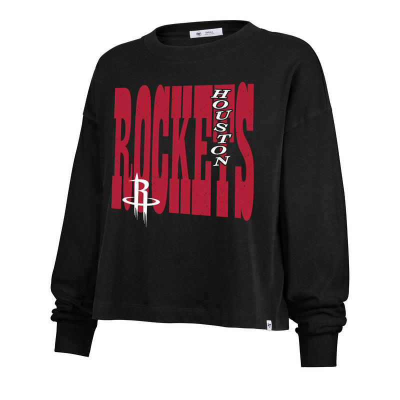 HOUSTON ROCKETS BOLD STACK '47 SYDNEY LONG SLEEVE TEE WOMENS