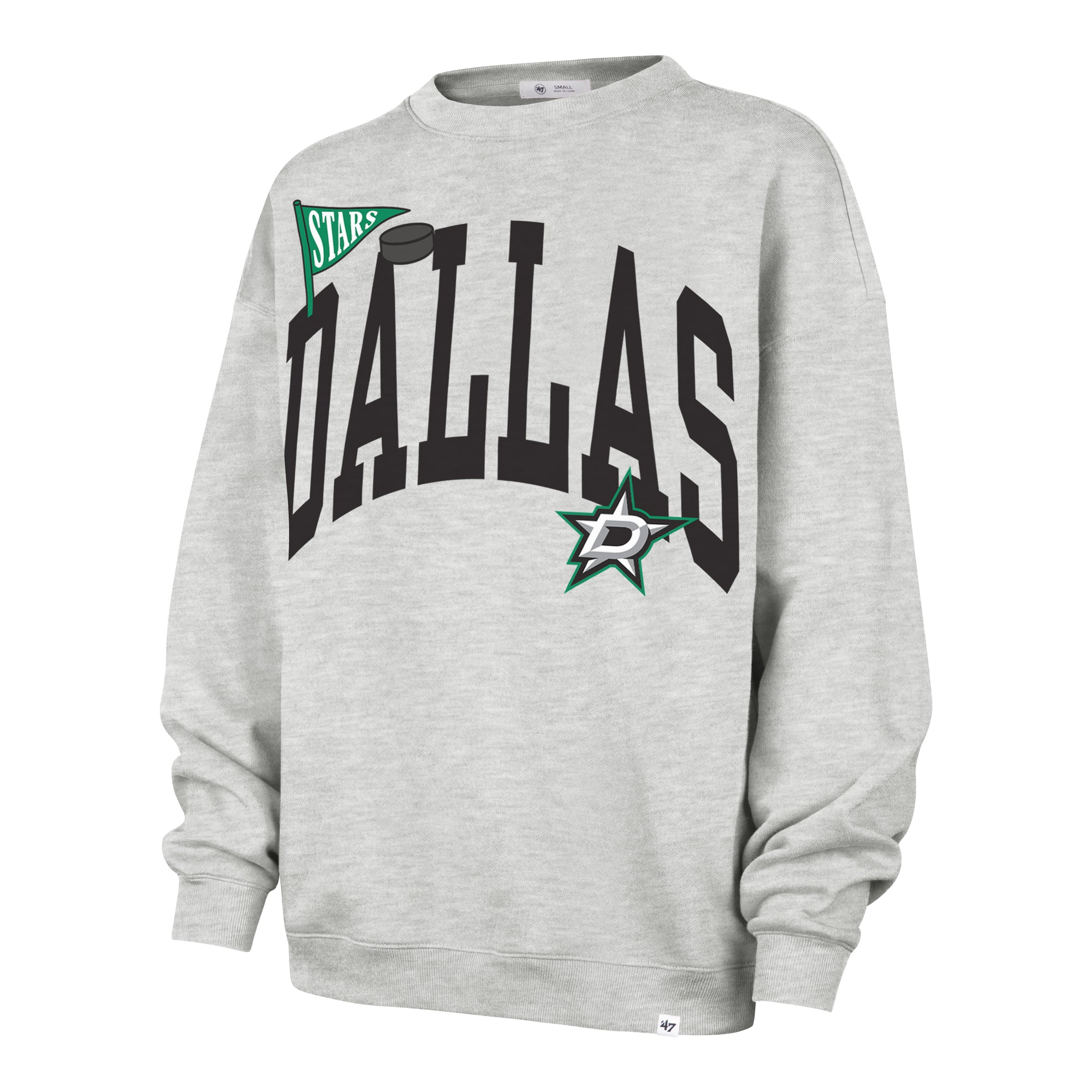 DALLAS STARS ARCHED ICON '47 OVERSIZED CREW WOMENS