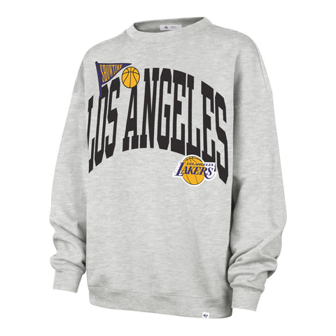 LOS ANGELES LAKERS ARCHED ICON '47 OVERSIZED CREW WOMENS