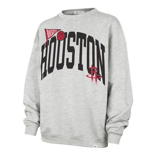 HOUSTON ROCKETS ARCHED ICON '47 OVERSIZED CREW WOMENS