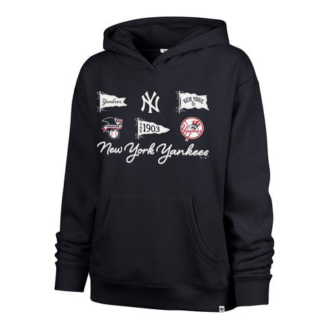 NEW YORK YANKEES BOW AND BANNERS '47 NAOMI HOOD WOMENS