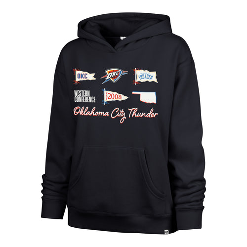 OKLAHOMA CITY THUNDER BOW AND BANNERS '47 NAOMI HOOD WOMENS