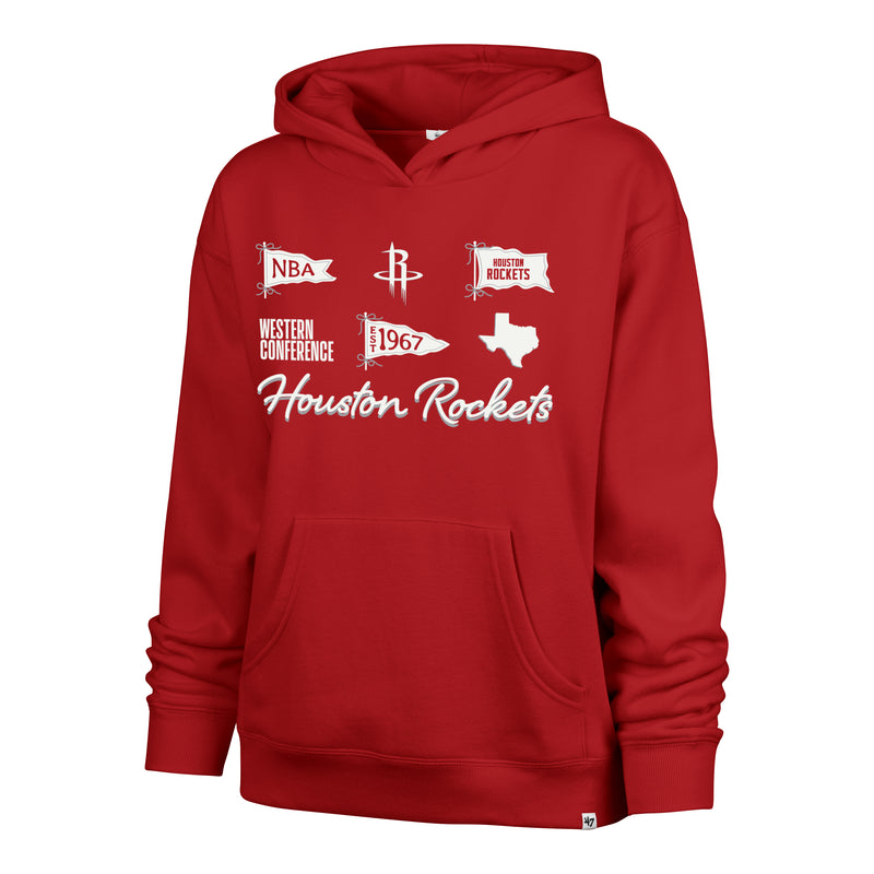 HOUSTON ROCKETS BOW AND BANNERS '47 NAOMI HOOD WOMENS
