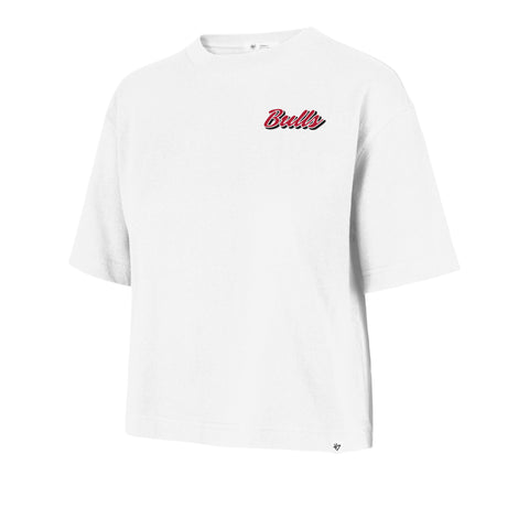 CHICAGO BULLS COLLAGE SCRIPT '47 REED CITY TEE WOMENS
