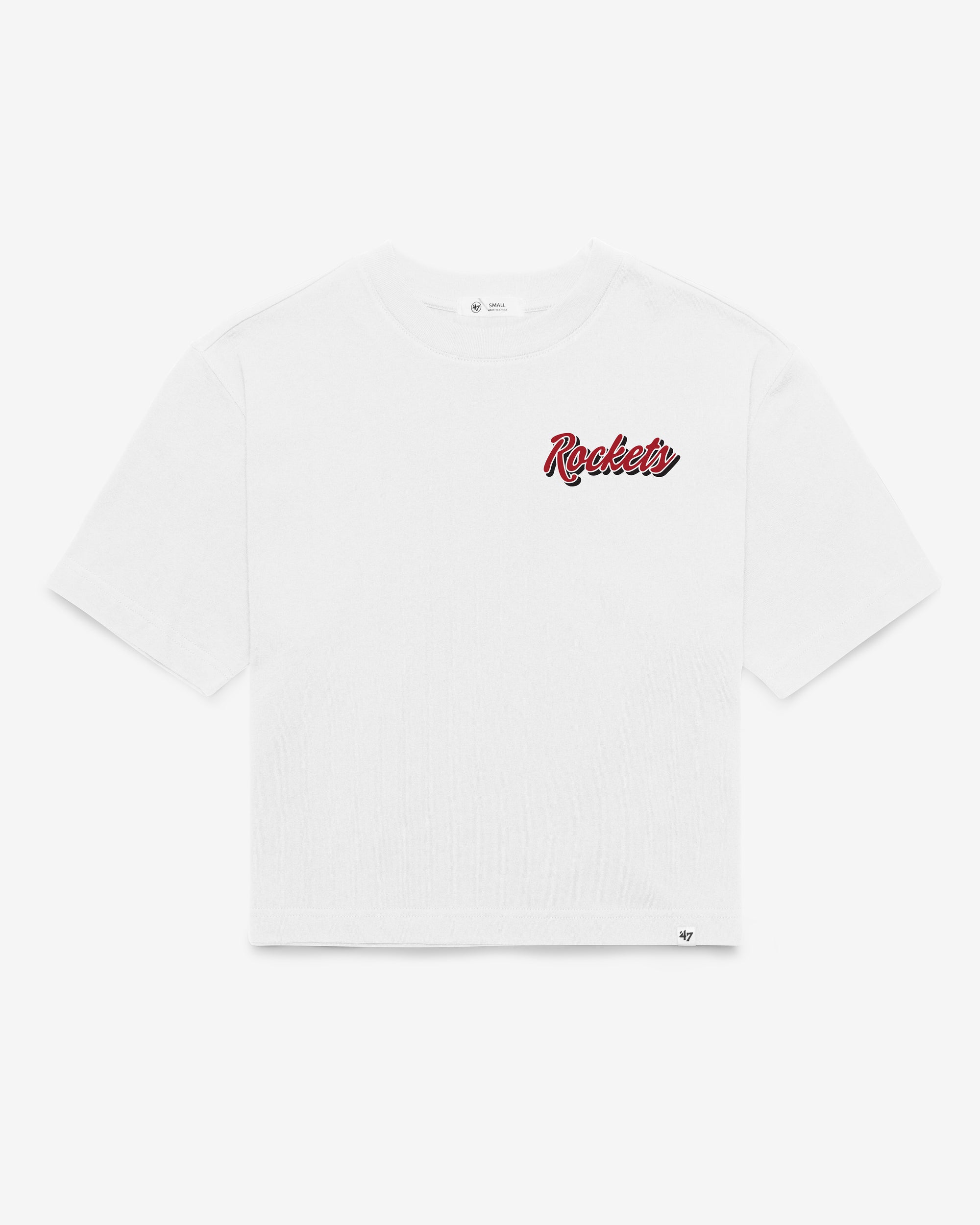 HOUSTON ROCKETS COLLAGE SCRIPT '47 REED CITY TEE WOMENS