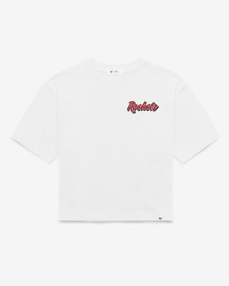 HOUSTON ROCKETS COLLAGE SCRIPT '47 REED CITY TEE WOMENS