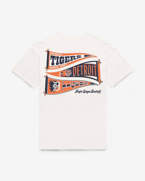 DETROIT TIGERS BOW AND BANNER BACKER '47 SADIE TEE WOMENS