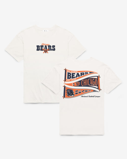 CHICAGO BEARS BOW AND BANNER BACKER '47 SADIE TEE WOMENS