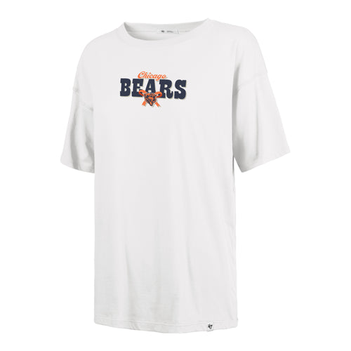 CHICAGO BEARS BOW AND BANNER BACKER '47 SADIE TEE WOMENS