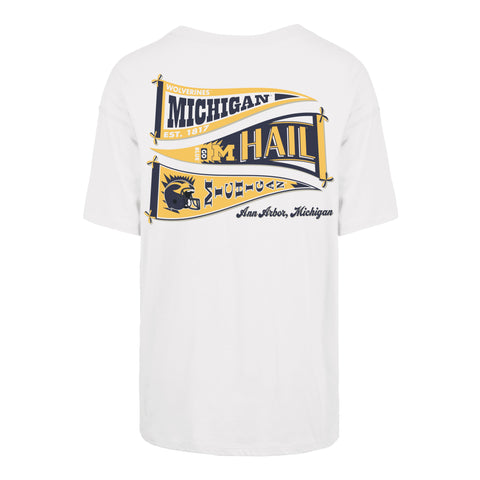 MICHIGAN WOLVERINES BOW AND BANNER BACKR SADIE T W