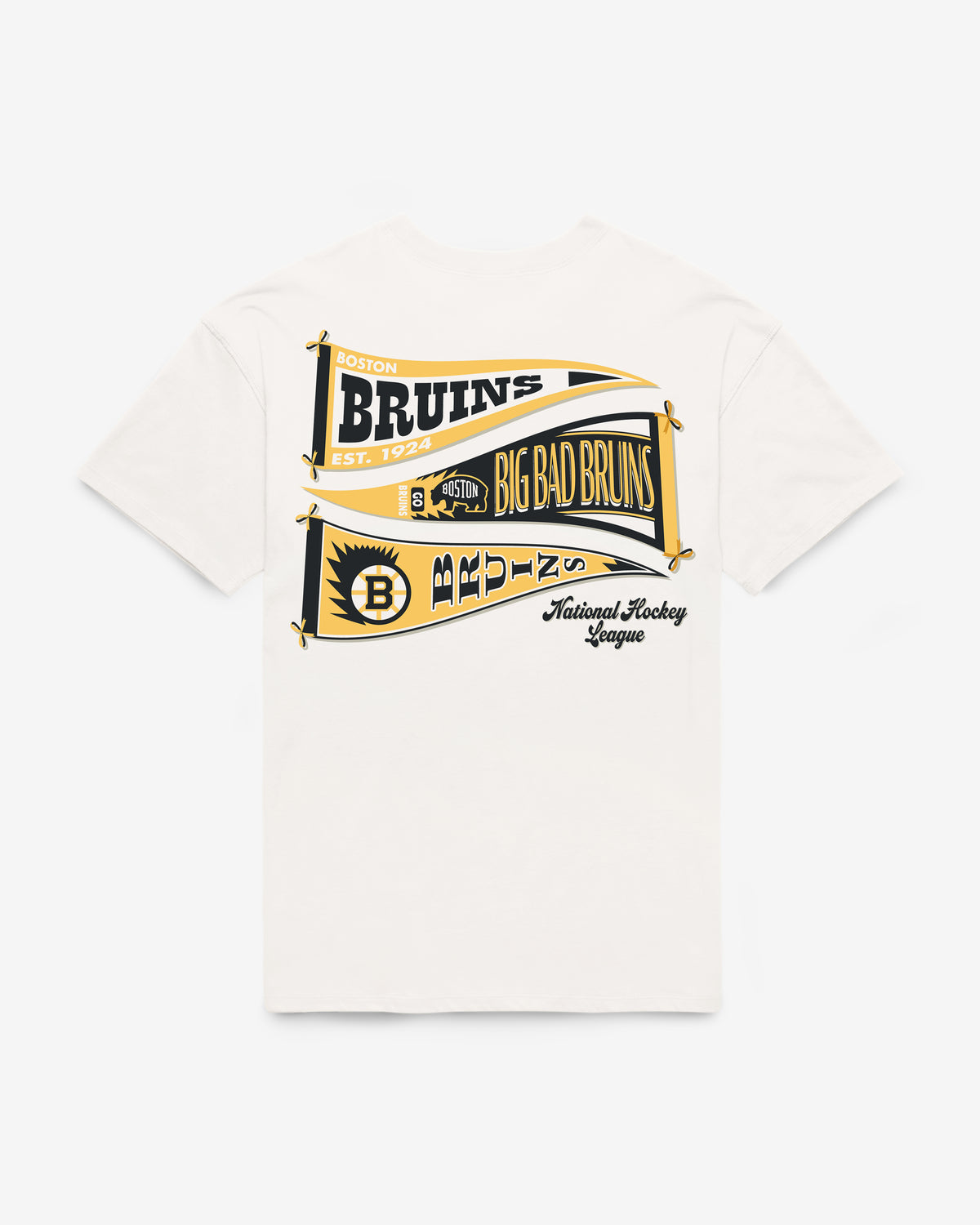 BOSTON BRUINS BOW AND BANNER BACKER '47 SADIE TEE WOMENS
