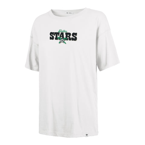 DALLAS STARS BOW AND BANNER BACKER '47 SADIE TEE WOMENS