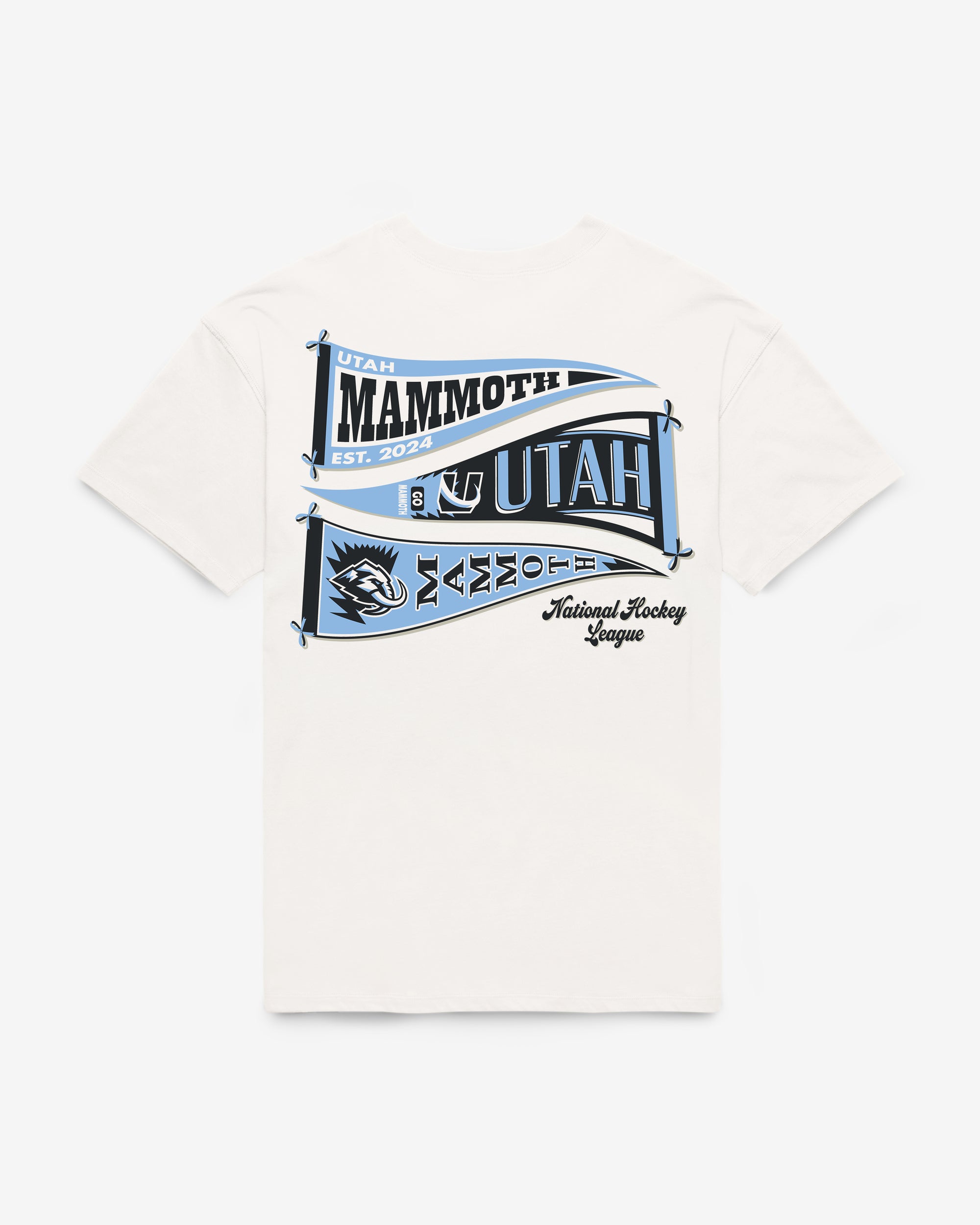 UTAH MAMMOTH BOW AND BANNER BACKER '47 SADIE TEE WOMENS