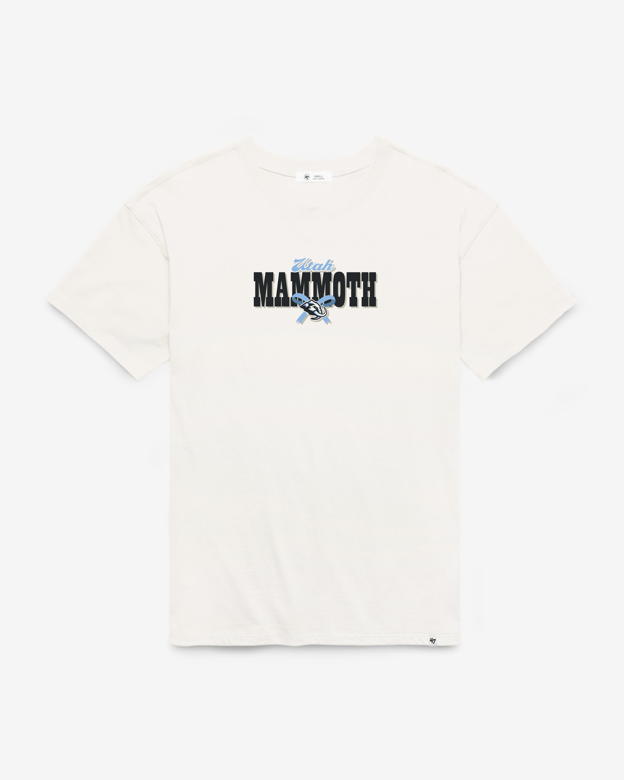 UTAH MAMMOTH BOW AND BANNER BACKER '47 SADIE TEE WOMENS