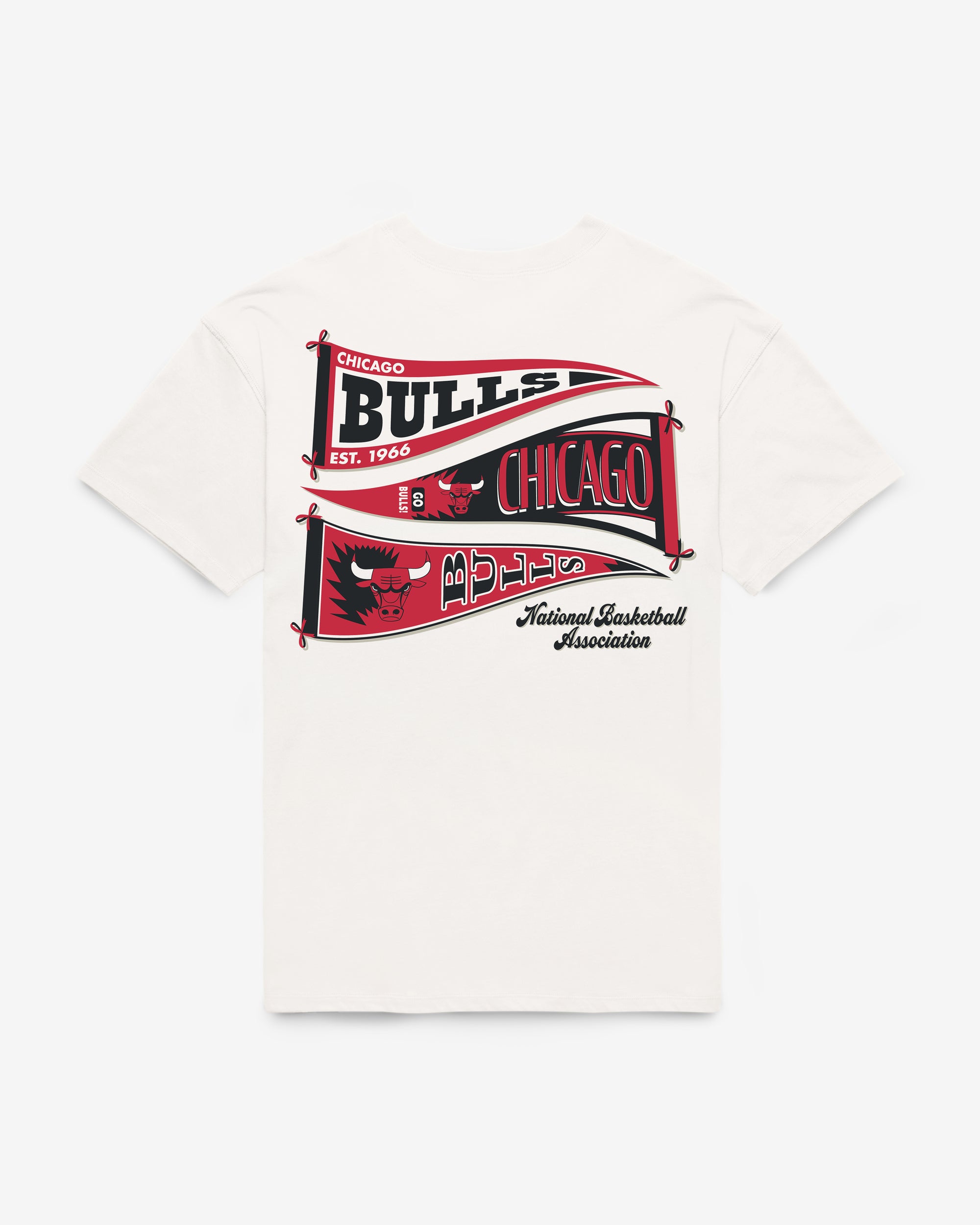 CHICAGO BULLS BOW AND BANNER BACKER '47 SADIE TEE WOMENS