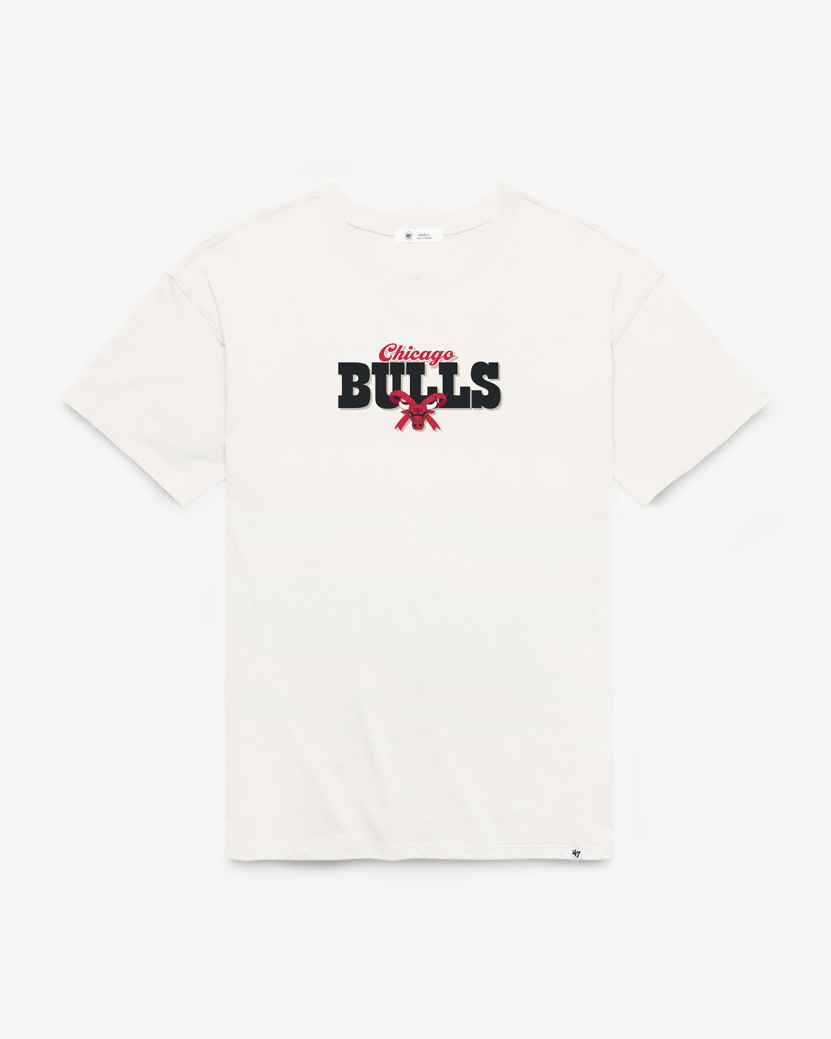 CHICAGO BULLS BOW AND BANNER BACKER '47 SADIE TEE WOMENS