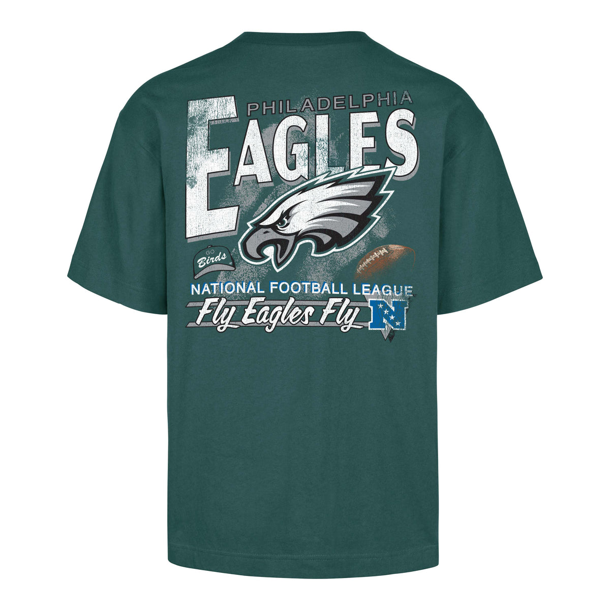 PHILADELPHIA EAGLES UNDER BAR '47 FOUNDATION TEE