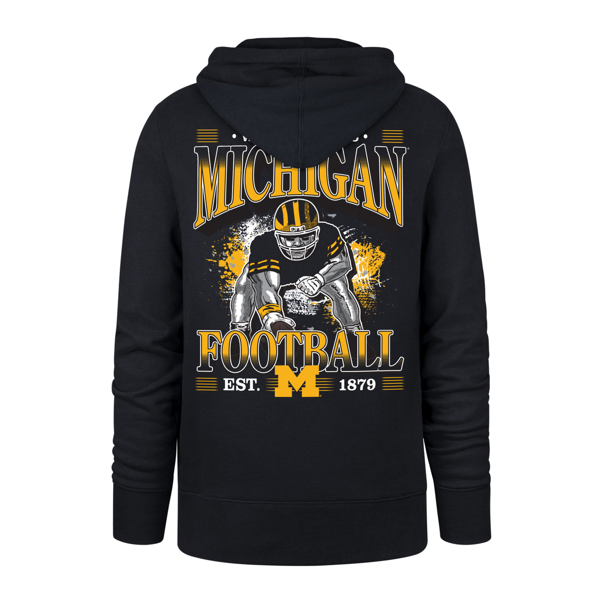 MICHIGAN WOLVERINES BACKER '47 HEADLNE HOOD
