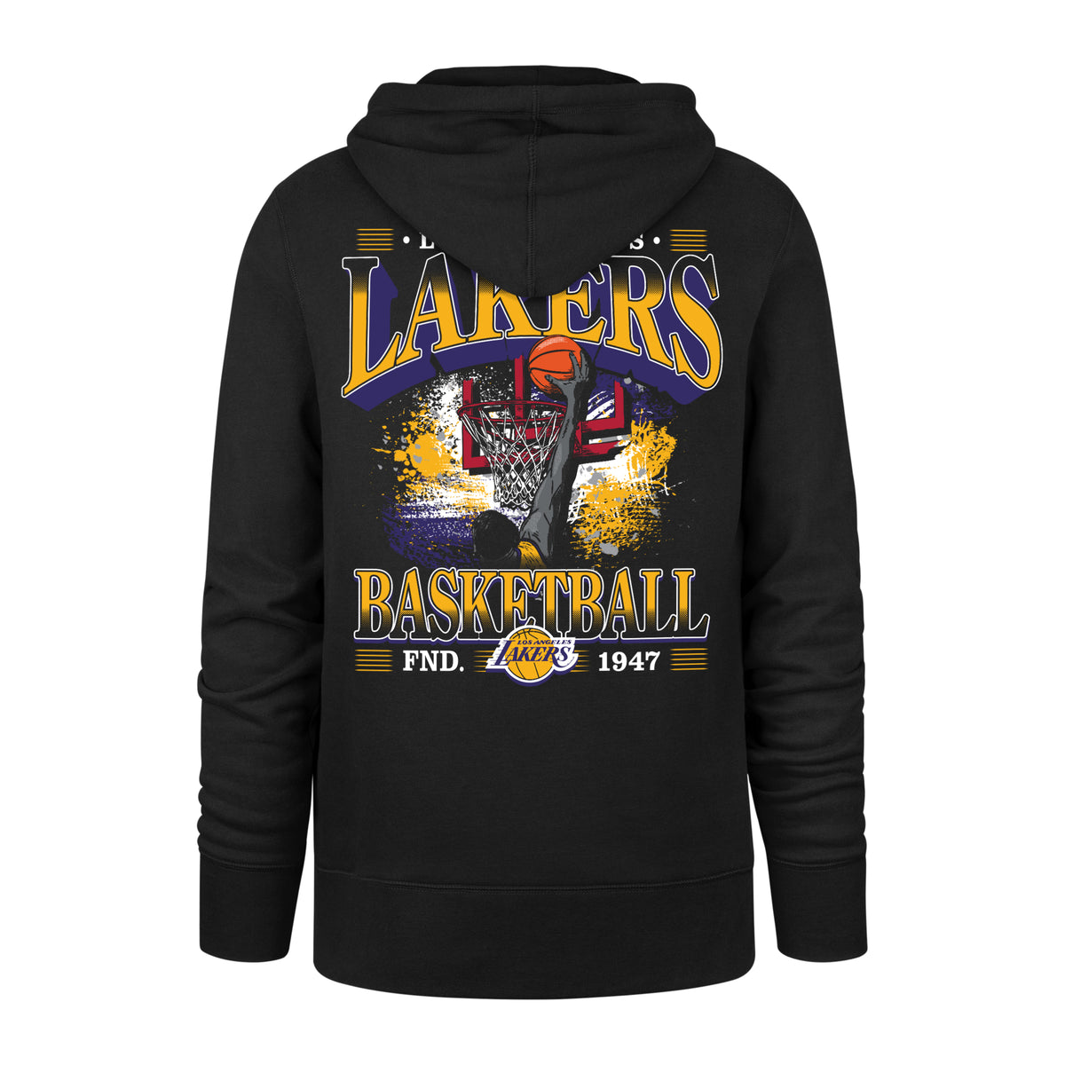 LOS ANGELES LAKERS REGIONAL BACKER '47 HEADLNE HOOD