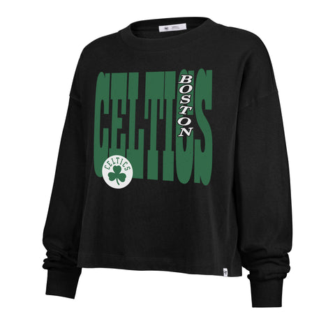BOSTON CELTICS BOLD STACK '47 SYDNEY LONG SLEEVE TEE WOMENS