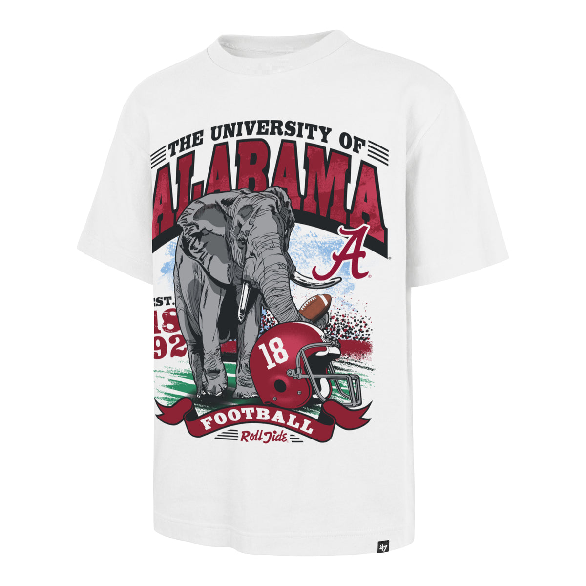 ALABAMA CRIMSON TIDE '47 FOUNDATION TEE