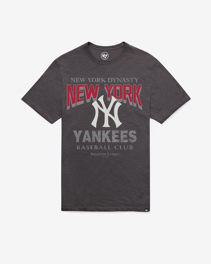 NEW YORK YANKEES HEAD ON '47 SCRUM TEE